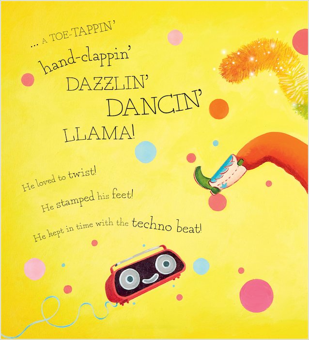 Llama Glamarama by Simon James Green & Garry Parsons