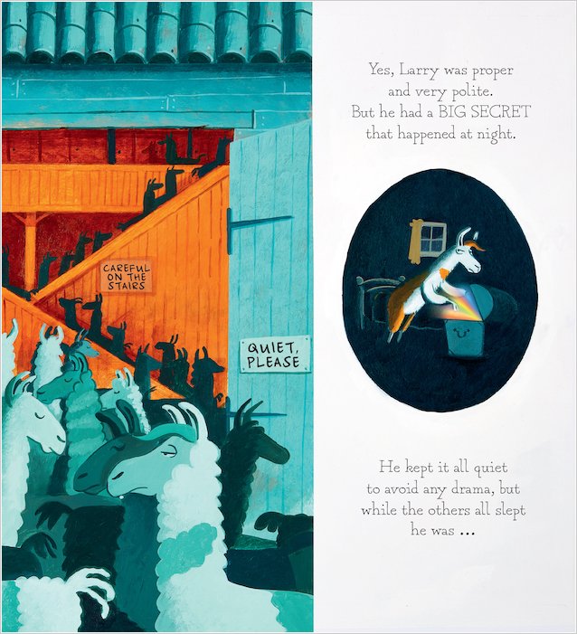 Llama Glamarama by Simon James Green & Garry Parsons