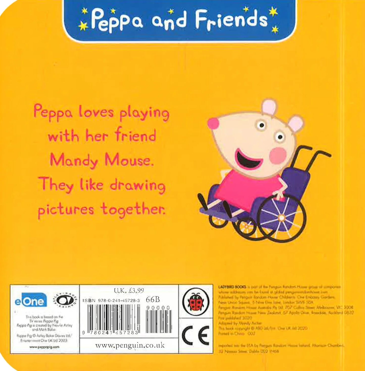 Mandy Mouse Board Book - Peppa Pig and Friends