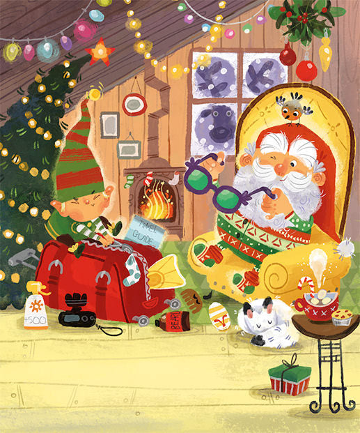 Santa Selfie by Peter Bentley and Anna Chernyshova