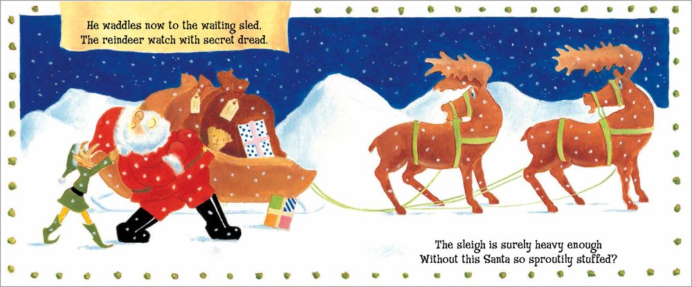 Father Christmas Comes up Trumps by Nicholas Allan