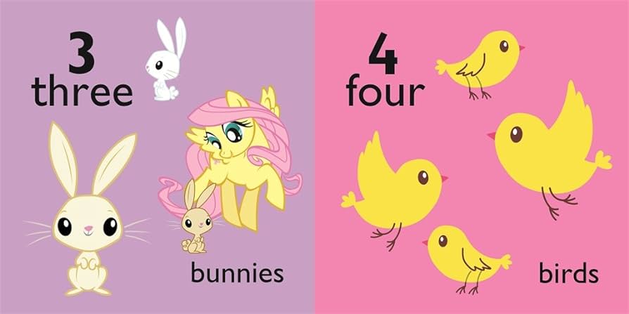 My Little Pony 123 Board Book