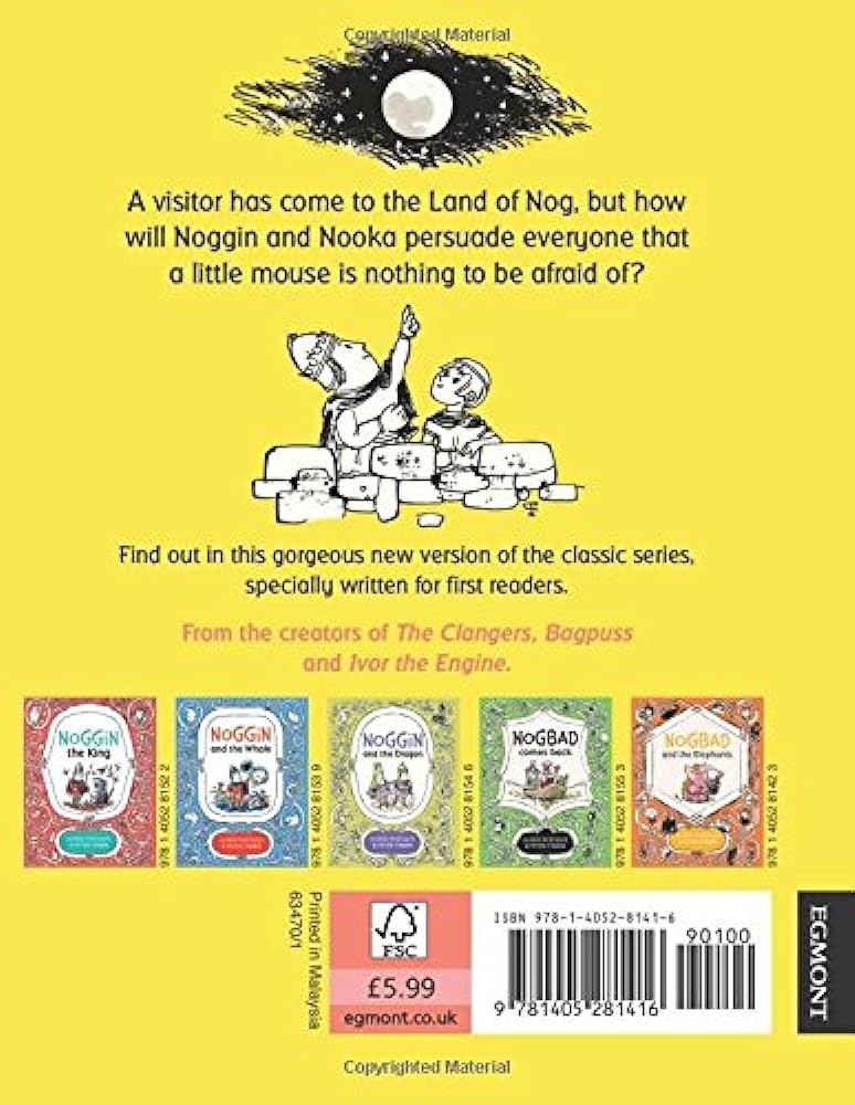 Noggin and the Moon Mouse by Oliver Postgate & Peter Firmin (Hardcover)