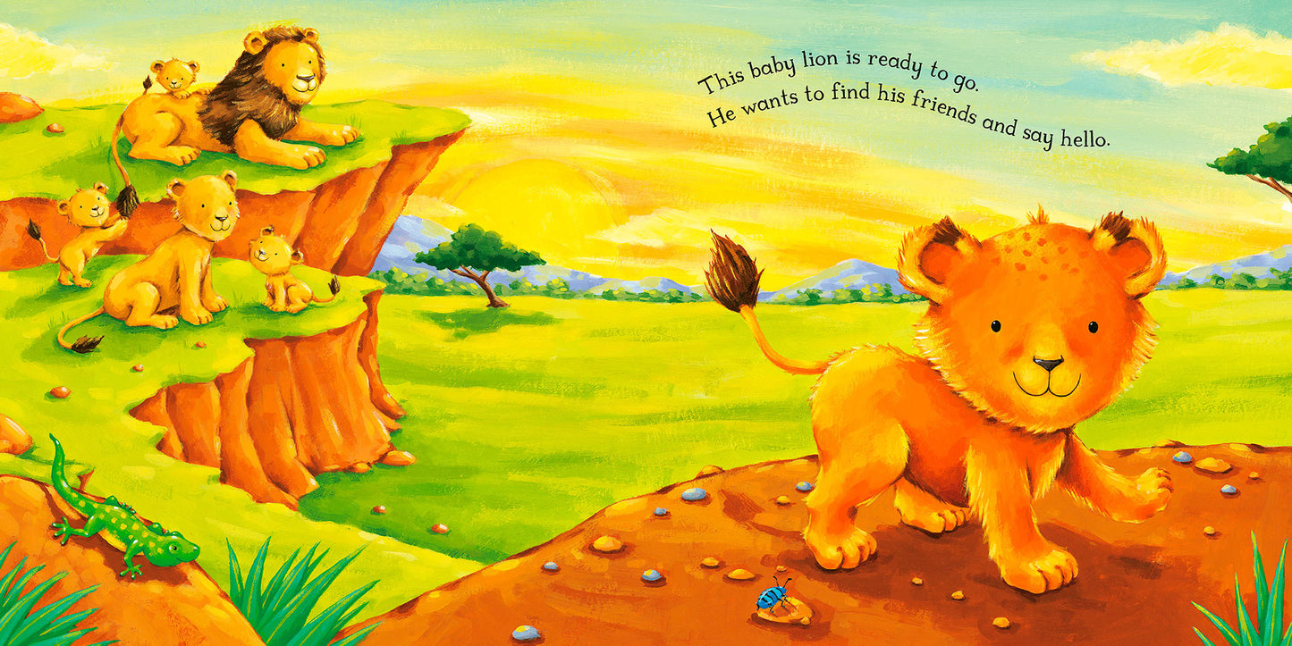 Say Hello to the Baby Animals by Ian Whybrow & Ed Eaves
