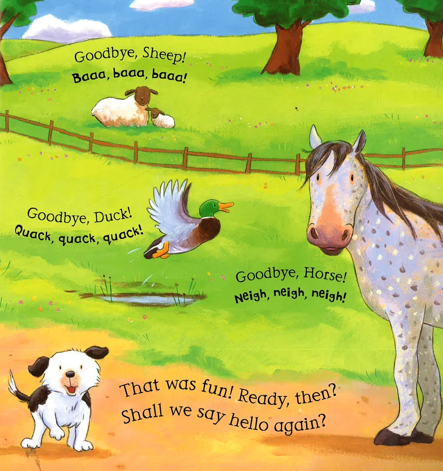Say Hello to the Animals by Ian Whybrow & Tim Warnes