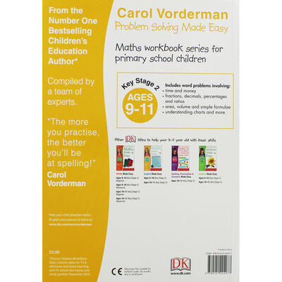 Carol Vorderman Problem Solving Made Easy Ks2 Ages 9-11