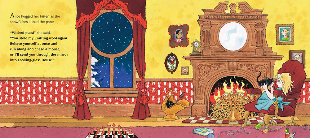 Alice Through the Looking Glass by Jeanne Willis & Ross Collins