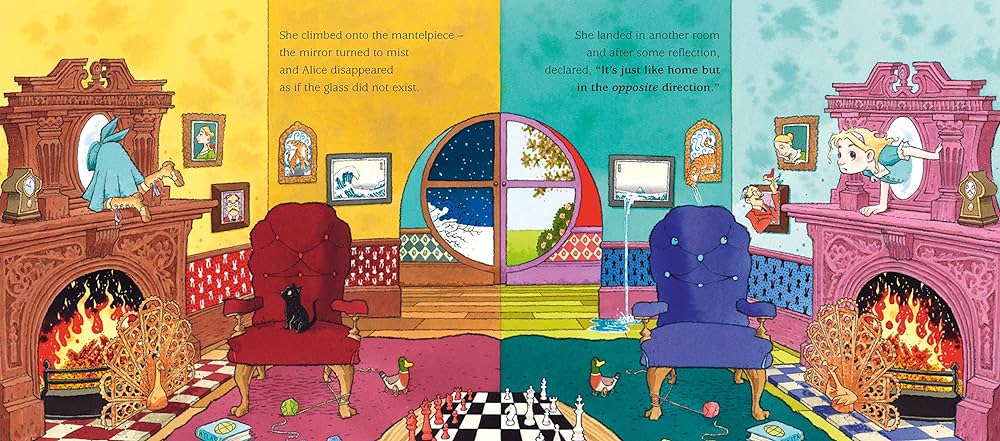 Alice Through the Looking Glass by Jeanne Willis & Ross Collins