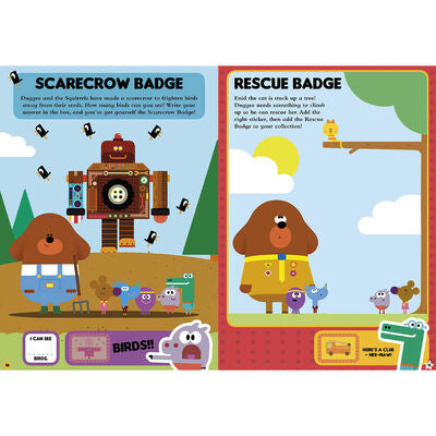 Hey Duggee Squirrel Club Sticker Activity Book