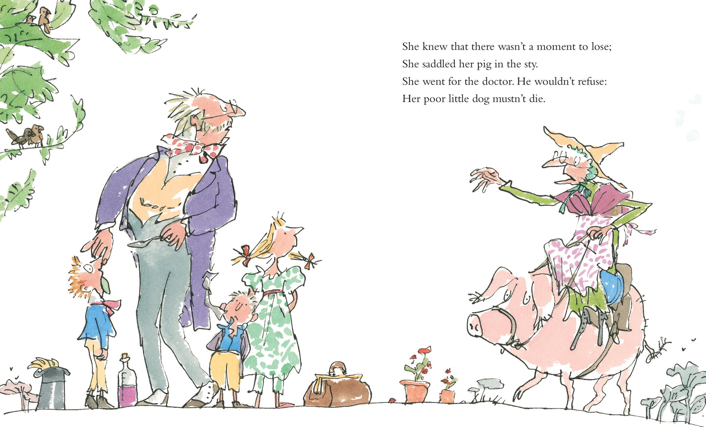 Old Mother Hubbard’s Dog Needs a Doctor by John Yeoman and Quentin Blake