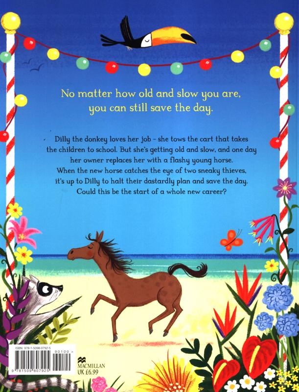 Rear book cover “No matter how old and slow you are, you can still save the day”