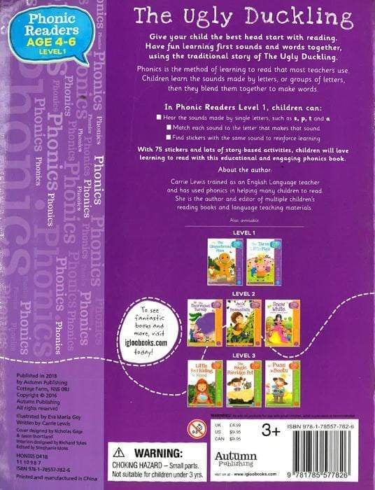 The Ugly Duckling - Phonics Readers Age 4-6 Level 1