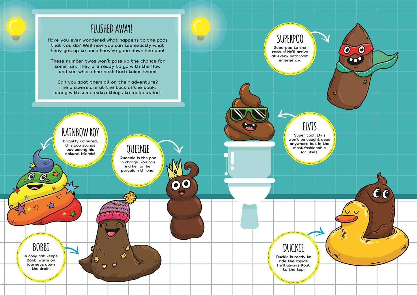 Where’s the Poo? A Pooptastic Search and Find Book