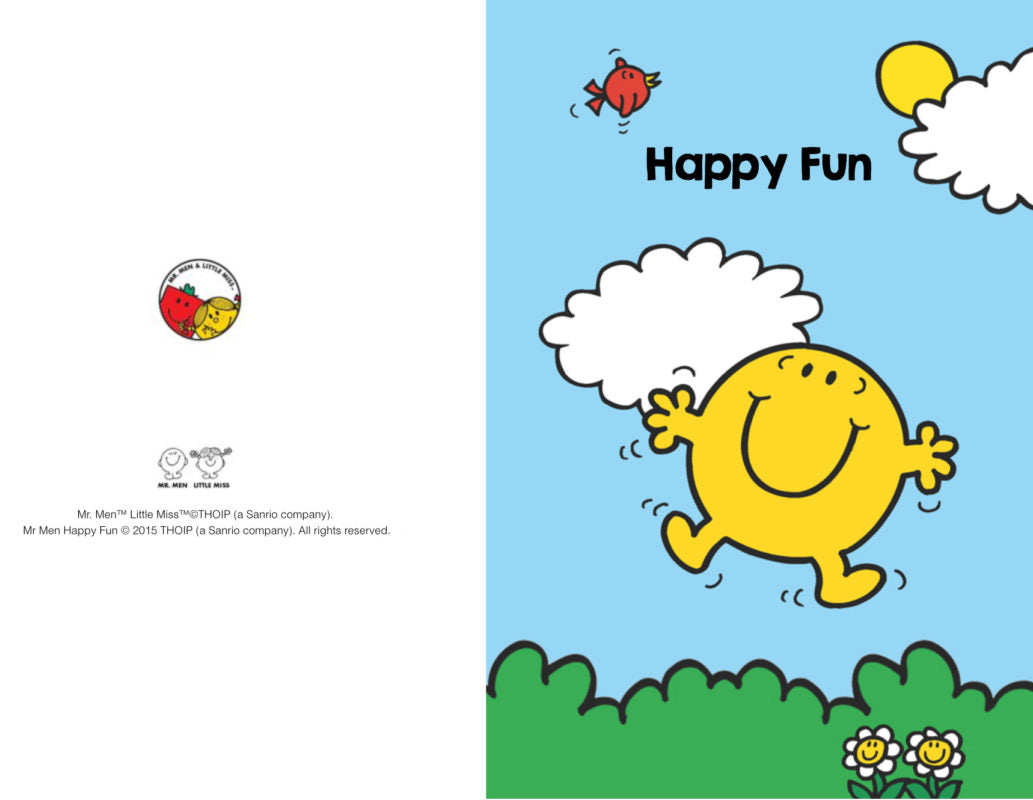Mr Men Happy Fun by Roger Hargreaves (Reading Ladder Level 1) RED BOOK BAND