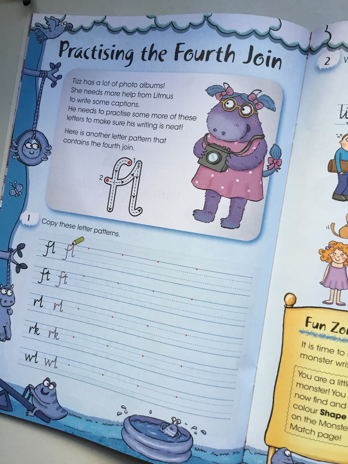 Letts Monster English - Handwriting Age 6-7