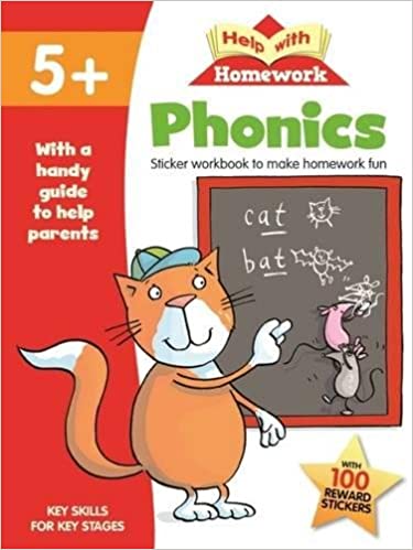 Help with Homework Phonics 5+ (with 100 Reward Stickers)