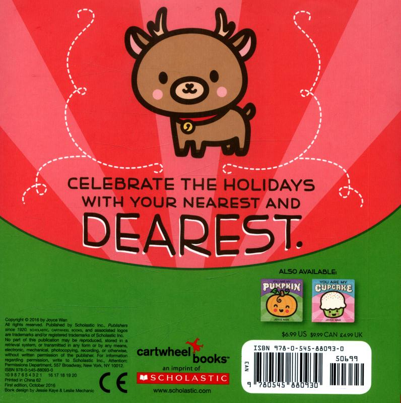 You are my Merry Little Christmas Japanese Kawaii by Joyce Wan SPARKLY COVER!
