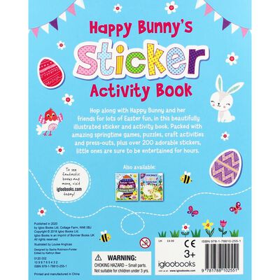 Happy Bunny’s Sticker Activity Book
