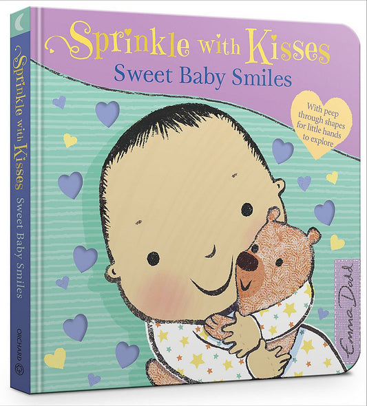 Sprinkle with Kisses - Sweet Baby Smiles (Board Book) by Emma Dodd