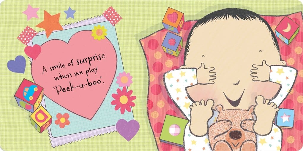 Sprinkle with Kisses - Sweet Baby Smiles (Board Book) by Emma Dodd