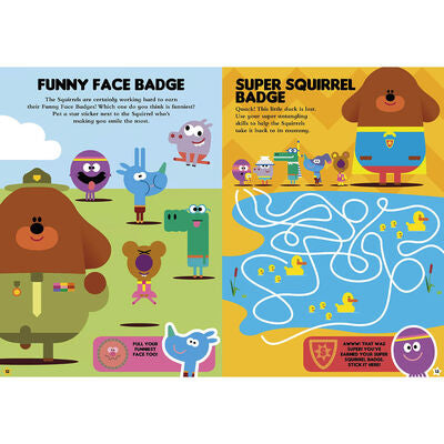 Hey Duggee Squirrel Club Sticker Activity Book