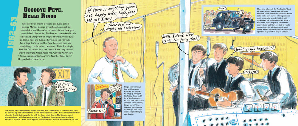 The Beatles by Mick Manning and Brita Granström