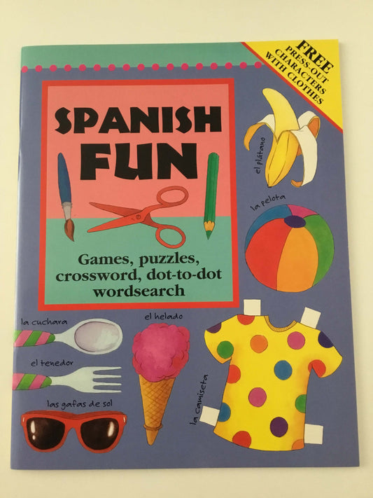 Spanish Fun Bilingual Activity Book