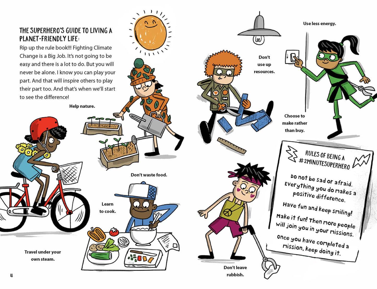 Kids Fight Plastic - How to Become a 2 Minute Superhero by Martin Dorey