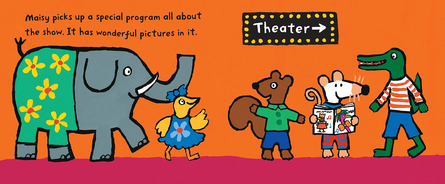 Maisy Goes to a Show - A Maisy First Experiences Book by Lucy Cousins