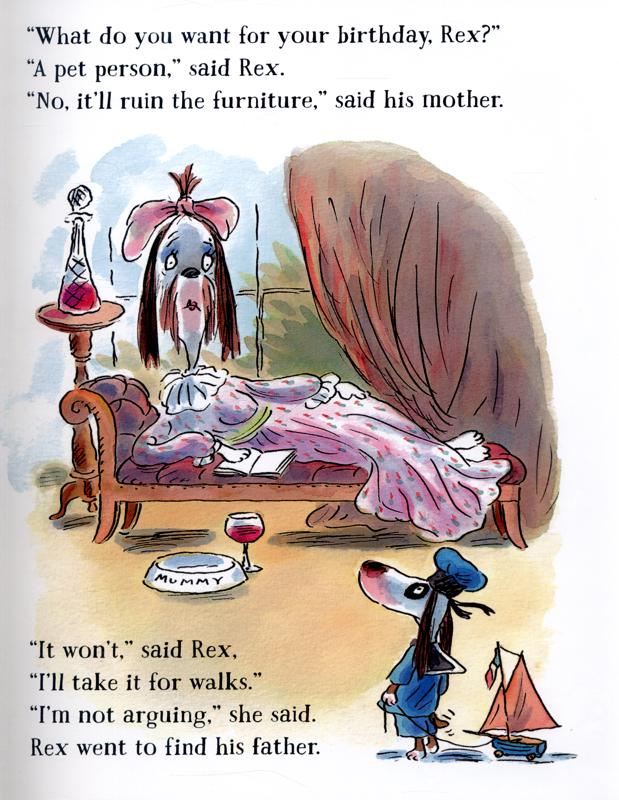 The Pet Person by Jeanne Willis and Tony Ross