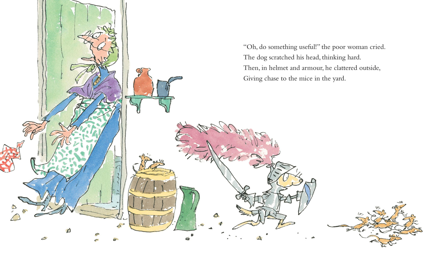 Old Mother Hubbard’s Dog Dresses Up by John Yeoman and Quentin Blake