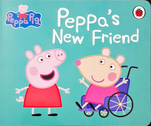 Peppa Pig - Peppa’s New Friend (Board Book)