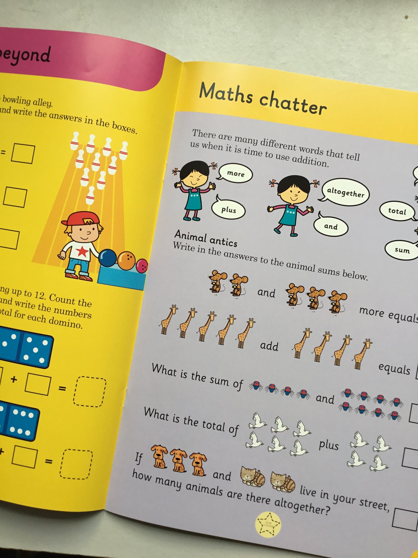 Learn with Ladybird - Adding Up Activity Book