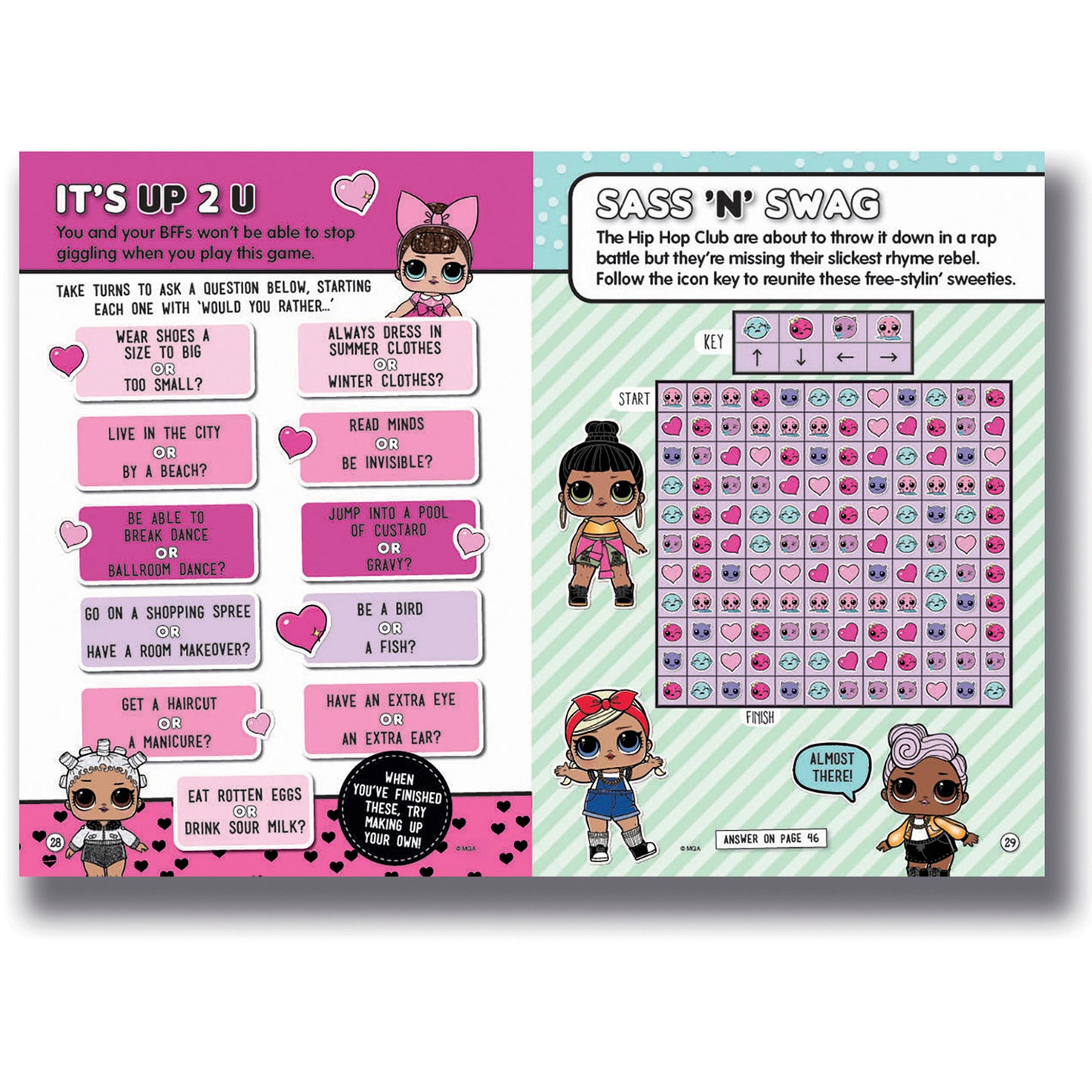 L.O.L. Surprise! #Puzzle Fun (with a Super-Cute colour-in mask)