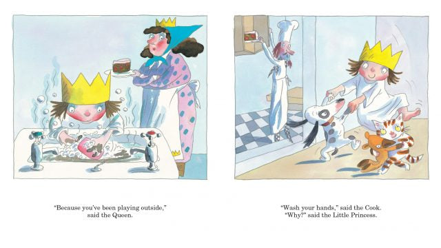 I Don’t Want to Wash my Hands! - A Little Princess Story by Tony Ross