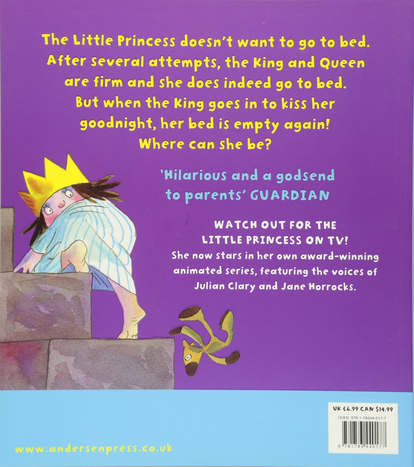I Don’t Want to Go to Bed - A Little Princess Story by Tony Ross