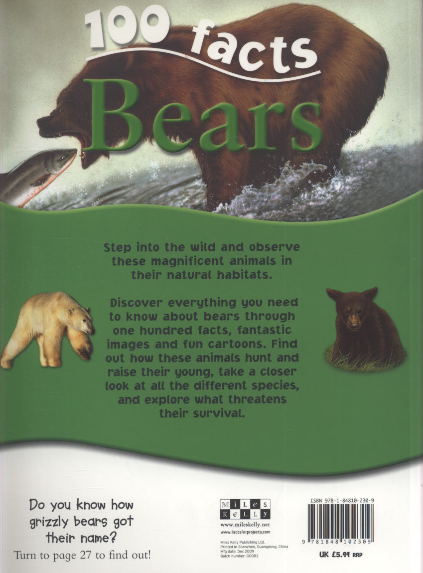 100 Things you should know about Bears