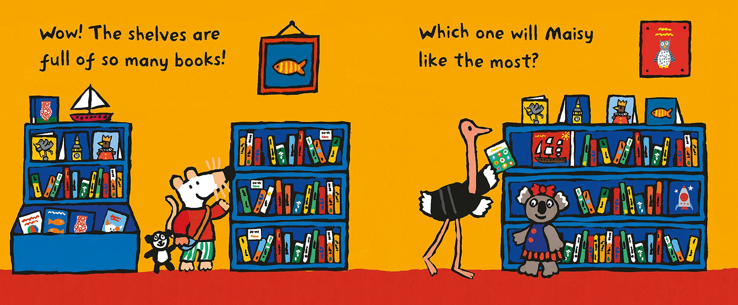 Maisy Goes to the Bookshop - A Maisy First Experiences Book by Lucy Cousins