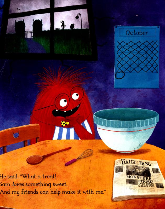Jake Bakes a Monster Cake by Lucy Rowland and Mark Chambers