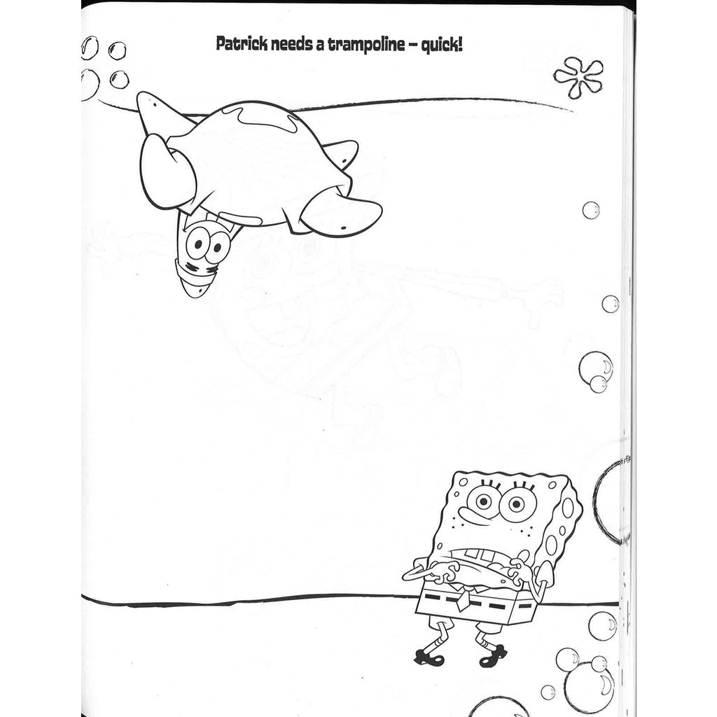 Spongebob Squarepants - Scribblebob Doodlepants Draw Sketch Colour!