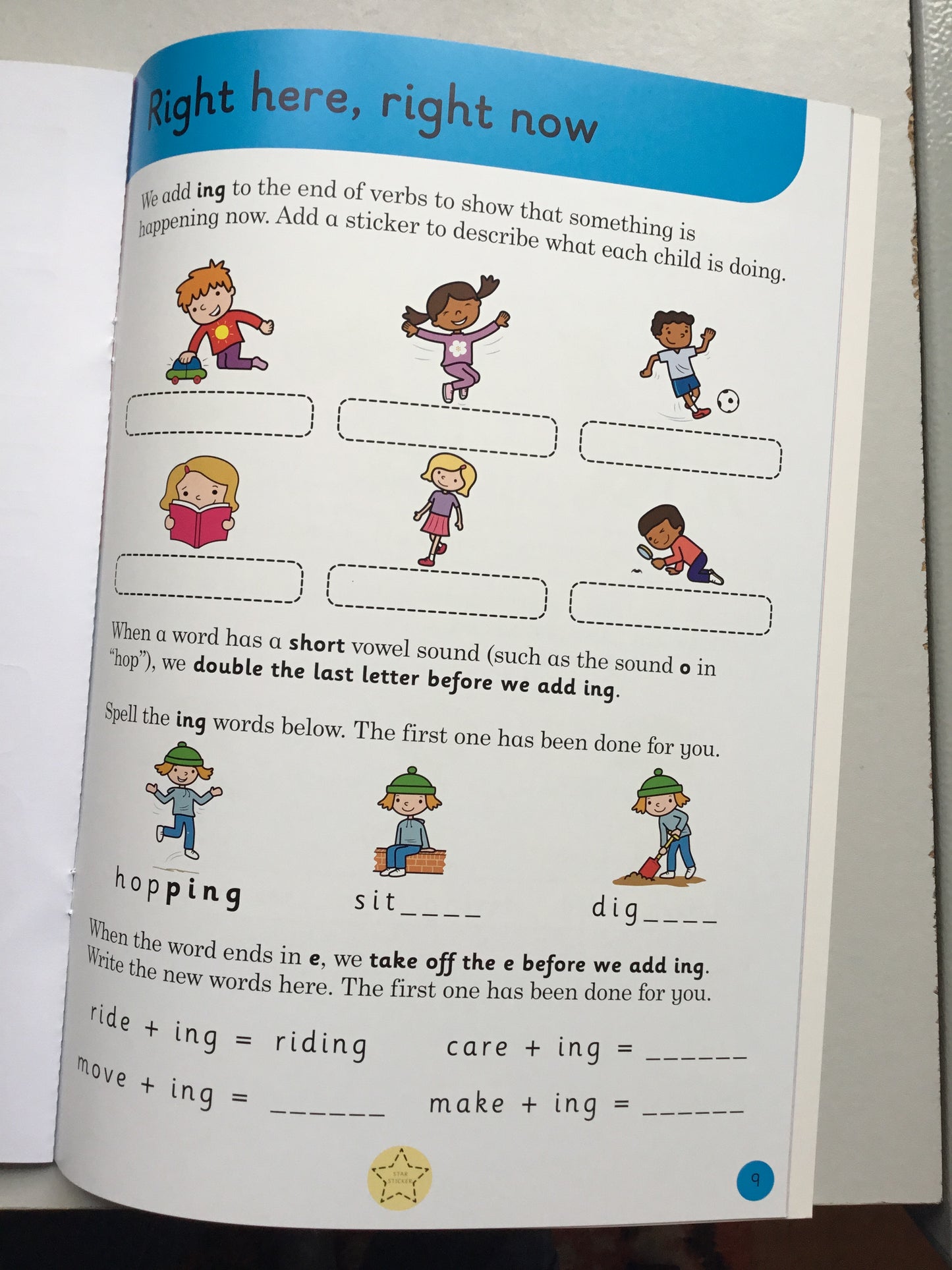 Learn with Ladybird - First Spelling Activity Book