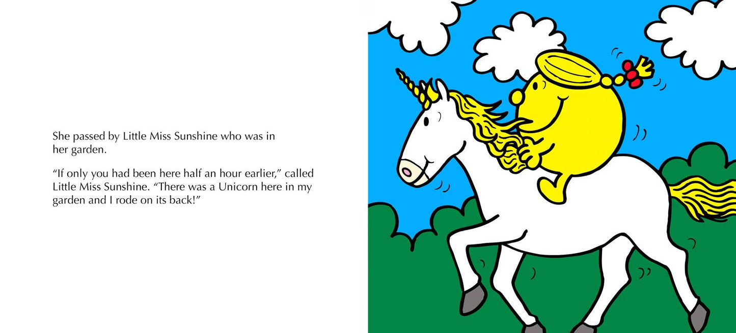 Little Miss Stubborn and the Unicorn by Roger Hargreaves (Mr. Men)