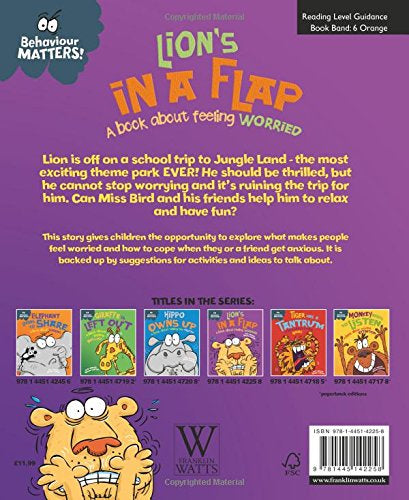 Experiences Matter! Lion’s In a Flap by Sue Graves and Trevor Dunton