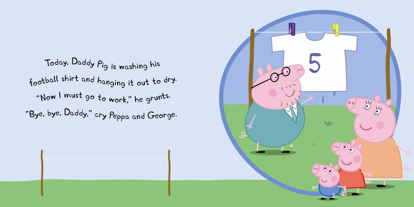 Peppa Pig - Peppa’s Washing Day (Board Book)