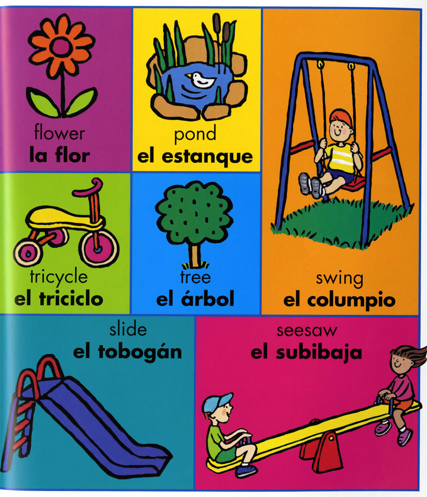 My First Spanish Word Book - A Bilingual Introduction to Words, Numbers Shapes and Colours