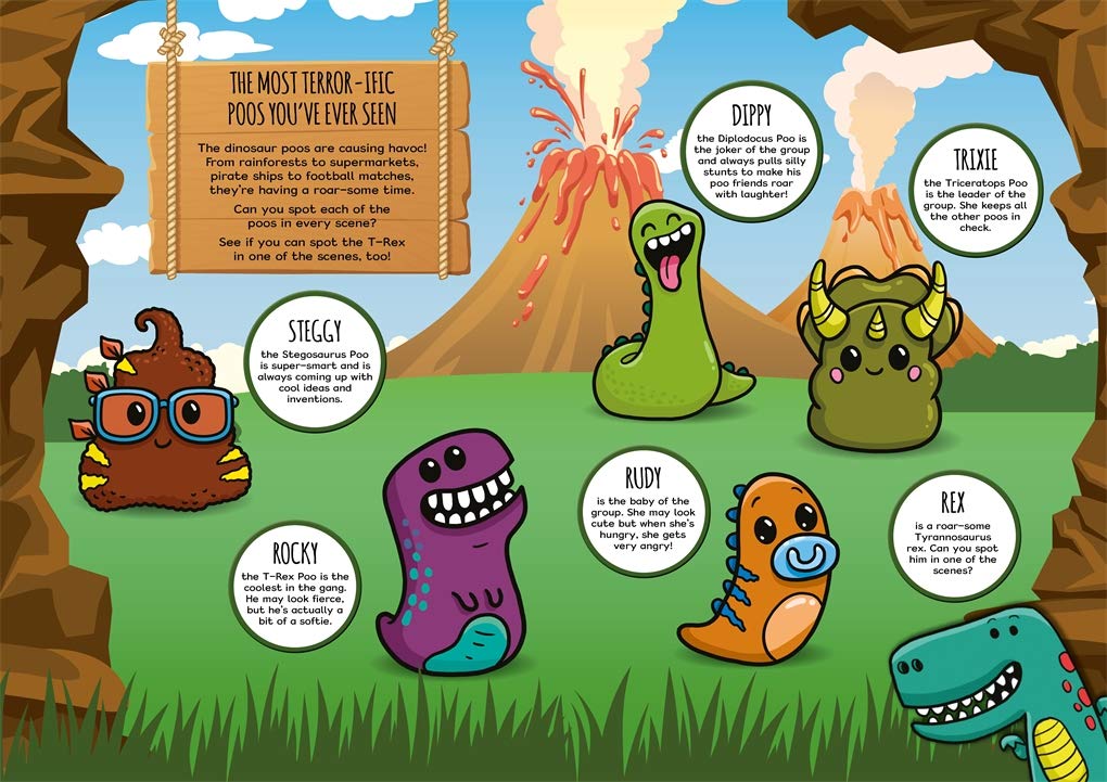 Where’s the Dinosaur Poo? A Dino-Tastic Search and Find