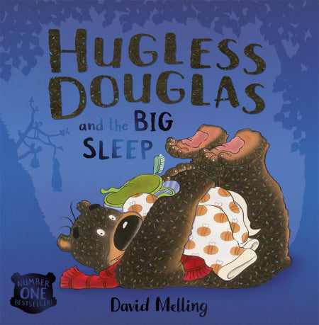 Hugless Douglas and the Big Sleep by David Melling - The Big Bear with a Big Heart.