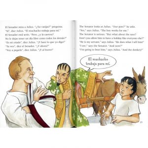 Let's Read in Spanish and English - La Carrera de Carros / The Chariot Race
