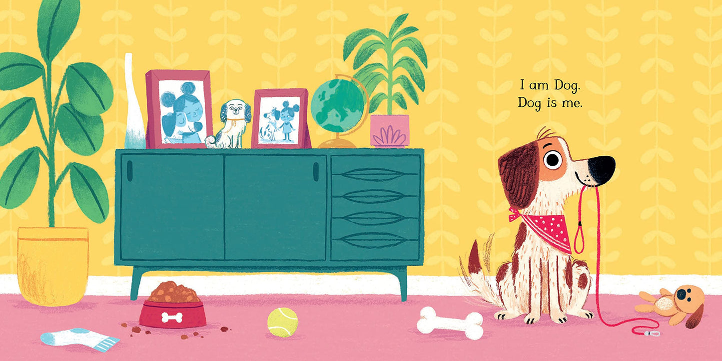 I am Dog! by Peter Bently & Chris Chatterton (Gold Sparkly Cover)