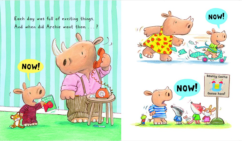 Now! by Tracey Corderoy & Tim Warnes